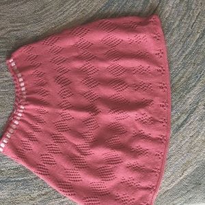 Hand knit skirt